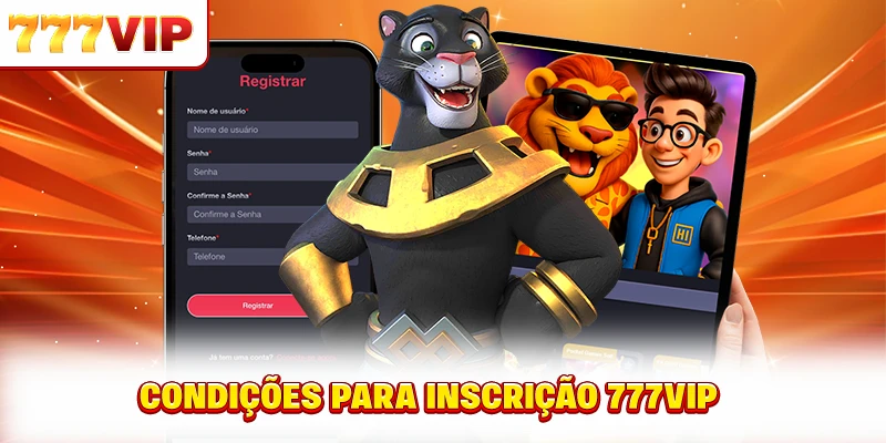 Condições para Registrar-se no 777VIP Condições para Registrar-se no 777VIP