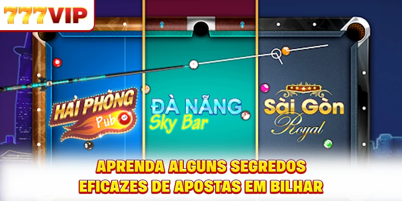 Aprenda alguns segredos eficazes de apostas em bilhar Aprenda alguns segredos eficazes de apostas em bilhar